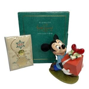 Vintage Walt Disney Collection Mickey Mouse Present for My Pals Holiday 1995